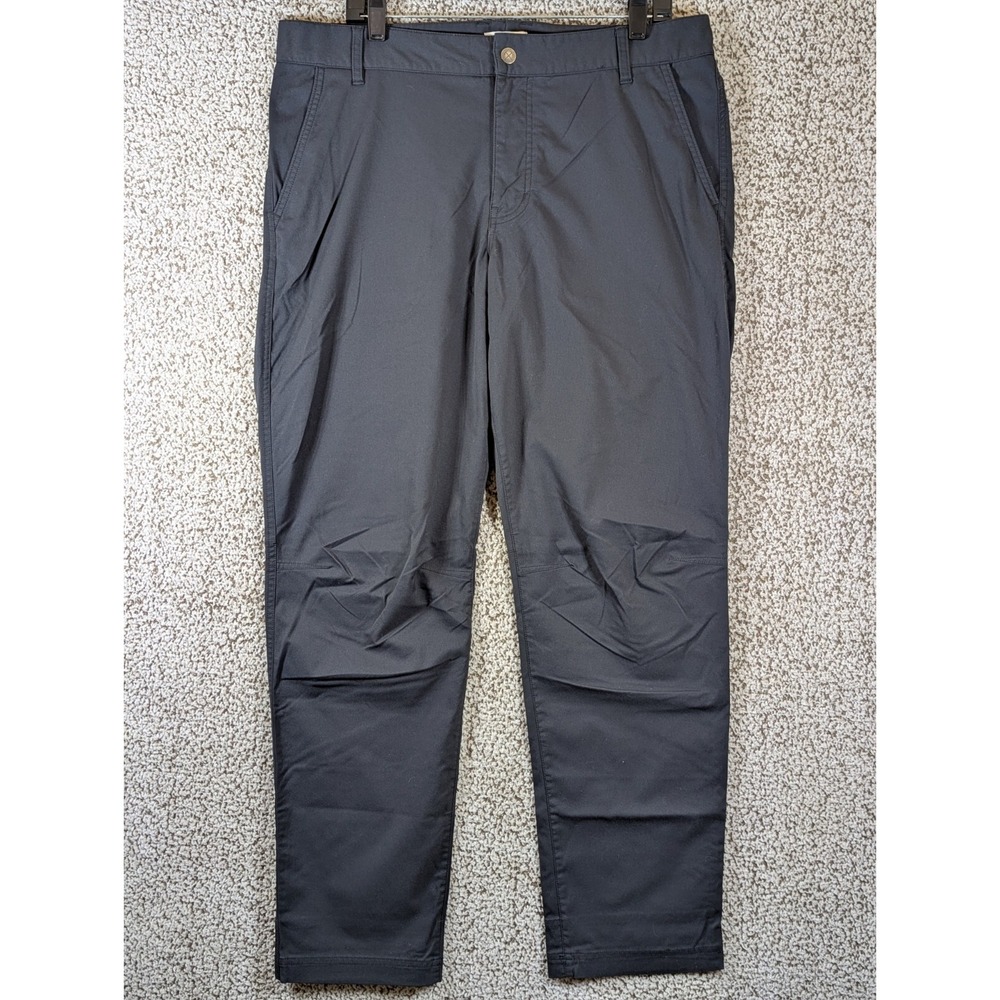 REI Pants Men's Size 36x32 (Tag 38x32) Black Performance Golf, Hiking, Fishing
